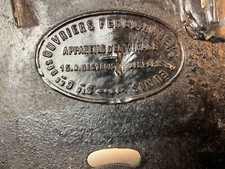 # LAMPE/LANTERNE SNCF/ Cuivre /Chemin de fer 1928 ferblantiers réunis