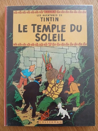 Tintin temple soleil - tintin,
