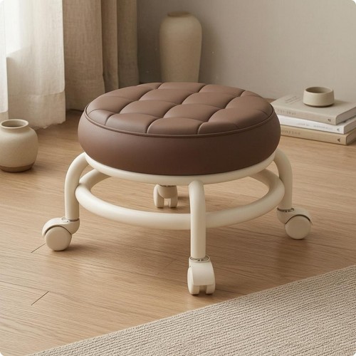 Tabouret rond roulettes - tabouret,