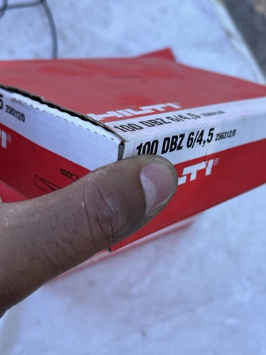 Hilti dbz vis cheville - dbz, 6/4,5