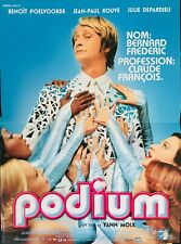 Affiche cinéma PODIUM 40x60cm Poster / Benoit Poelvoorde / Rouve Claude François