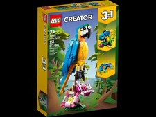 LEGO CREATOR 31136 LE PERROQUET EXOTIQUE 3-EN-1 - NEUF ET SCELLE!