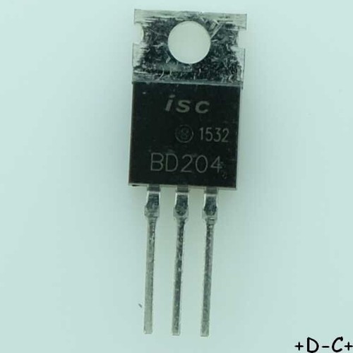 Bd204 transistor pnp 60v - pnp,