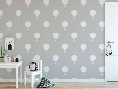 Papier peint avec des ballons - papier,