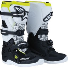 Bottes Tech 7S Jeunesse Blanches Par Alpinestars
