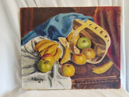 Tableau huile sur toile - , nature