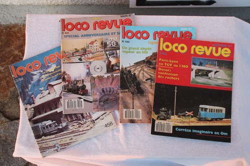 Loco revue 458 491 492 - 4, loco-revue