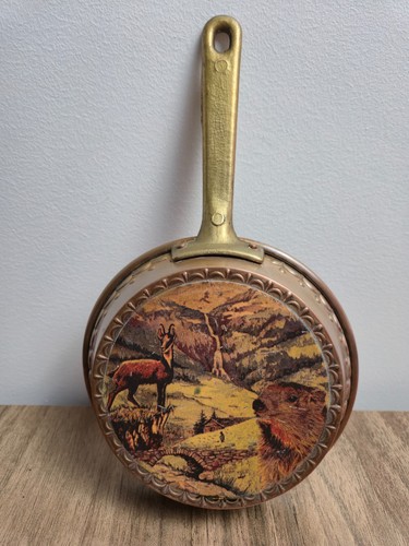 Poêle décorative cuivre
