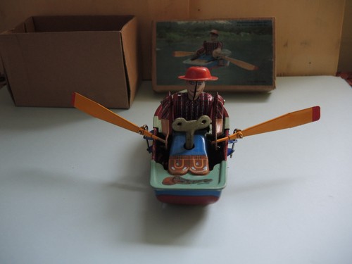 Robot rameur bateau - en,