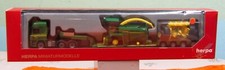 Semi-remorque MB chargé d'une ensileuse  JOHN DEERE -HERPA- 155137 - 1/87 - Neuf