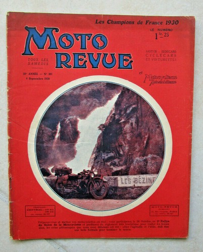 Moto revue 391 septembre - moto,