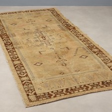 Tapis Kazak Ancien Laine Noeud Fin Fait à la Main 230 x 113 cm Original