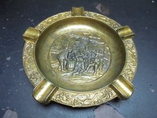 Decorated Copper Ashtray