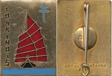 TONKINOIS, Frégate, bleu