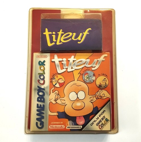 Nintendo game boy - color, titeuf
