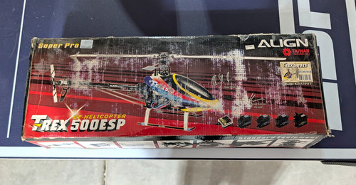Align rex 500esp - t-rex, flybarred