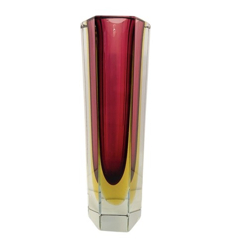 Vase bloc verre - en, de
