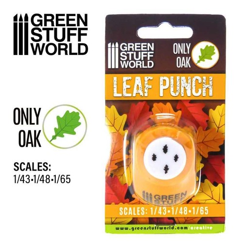 Leaf punch only oak 1 - punch, 1/43