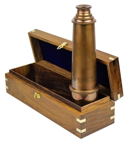 Ancien télescope nautique - , en