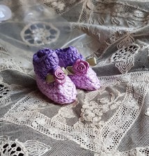 tiny slippers shoes feet 4 cm