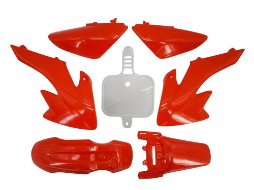 Kit plastiques rouge dirt bike - kit,