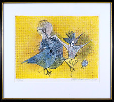 Original Olle Svanlund Signed Numbered Colour Lithography