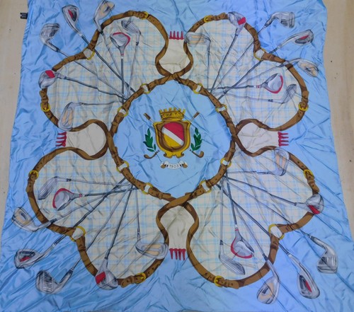 Foulard vintage femme soie - foulard,
