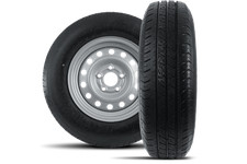 Kit 2 roues LINGLONG 185/80 R14C, jantes UNITRAILER 5.5Jx14"H2, 5x112, ET30