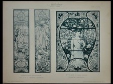 VITRAIL ART NOUVEAU, CARLO