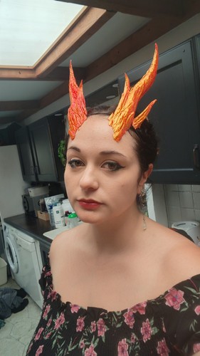Serre tête femme cornes - cornes, de