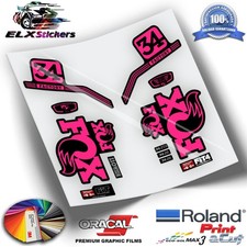 AUTOCOLLANTS DE FOURCHE FOX 34