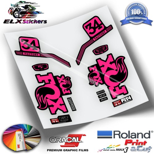 Autocollants fourche fox 34 - fourche,