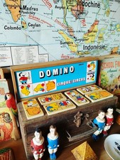 Ancien jeu domino bois