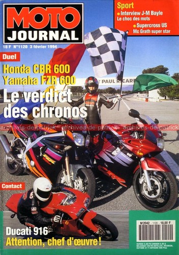 Moto journal 1120 - moto, test