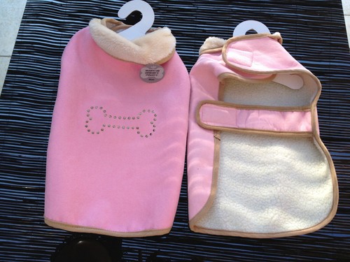 Manteau doublure polaire rose - doublure,