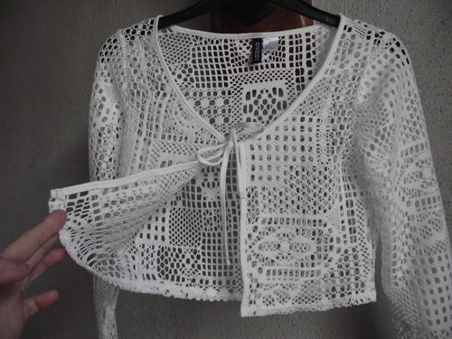 Bolero gilet dentelle - bolero,