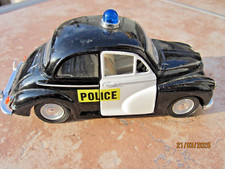 SAICO MORRIS MINOR police car  PULL BACK motor  - MODEL DP50007-9