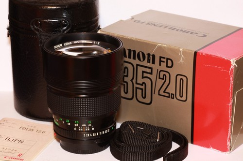Mint canon new nfd - nfd, 135mm