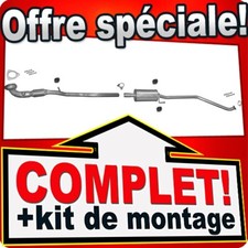 D'échappement pour CHEVROLET SPARK 1.0 1.2 dés 2010 + Tuyau
