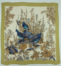 Magnifique Foulard Vintage "