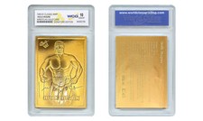 1990-91 Classic HULK HOGAN WWF Wrestling GOLD Card Signature Edition GEM MINT 10