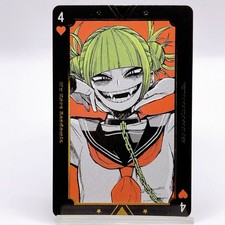 Carte à jouer Himiko Toga My Hero Academia Heart 4 Holo Jump Japan Anime F/S