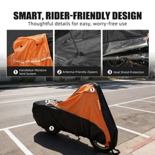 Housse imperméable pour moto