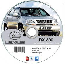 Lexus RX300 (1998-2002) Manuel