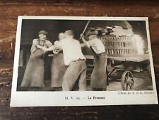 old postcard by trade N 27 the press