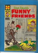 2 Harvey Comics Sad Sack's Funny Friends #6 (1956) #15 (1958)