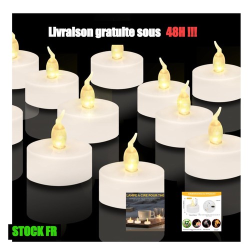 Bougies chauffe plat led - 24,