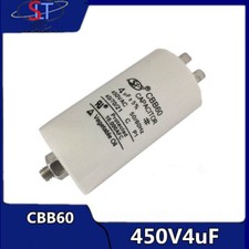 START RUN MOTOR CAPACITOR WATER PUMP COMPRESSOR AIR CONDITIONING 450v μF CBB60