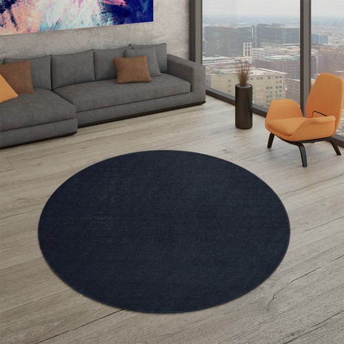 Salon tapis poils ras design - tapis,