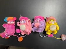 Vintage Lot of Pocket Popples Popple Figures 3" Mini 1986 mattel 80's girl toys